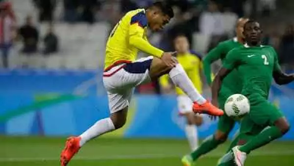 #Rio2016; Nigeria Qualify For Quarterfinals Despite Being Outclassed By Colombia